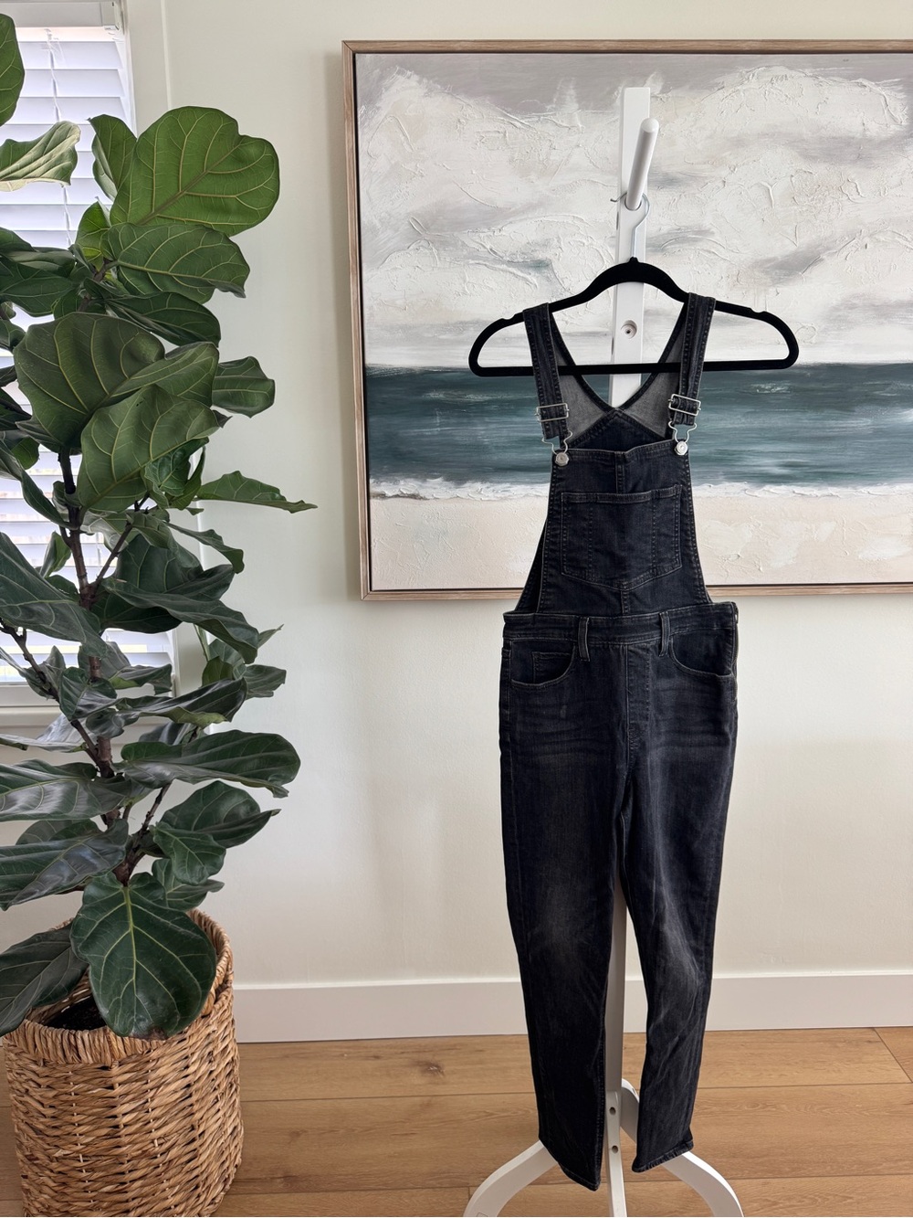 Levi’s slim fit overalls ~ black